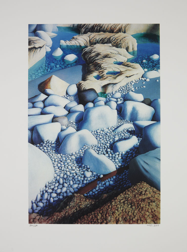 Michael Smither, 2 Rock Pools, 2017