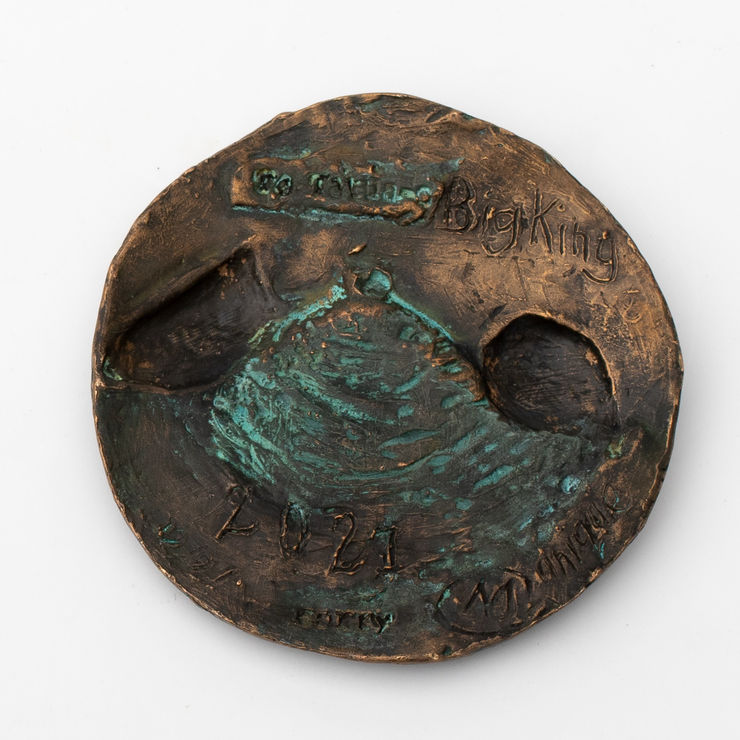 MANZ - Medal Art New Zealand, Sorry (Te Tatau-o / Big King) , 2021