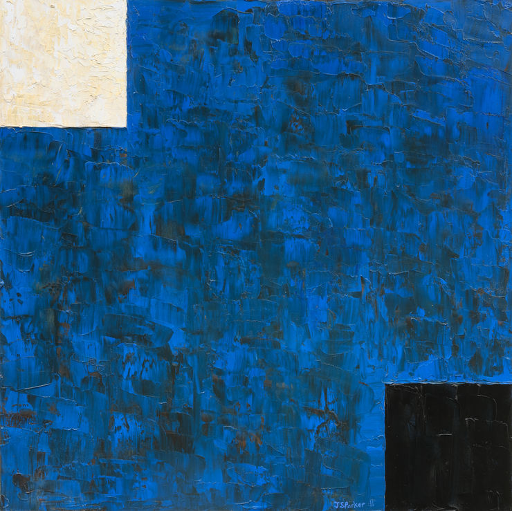 J.S. Parker Plain Song: Cobalt Study 1, 2011 Oil on canvas 101.5 x 101.5 cm