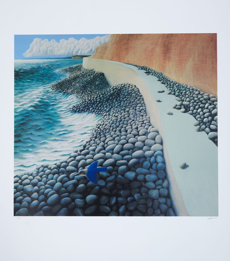 Michael Smither, Seawall & Kingfisher, 2022