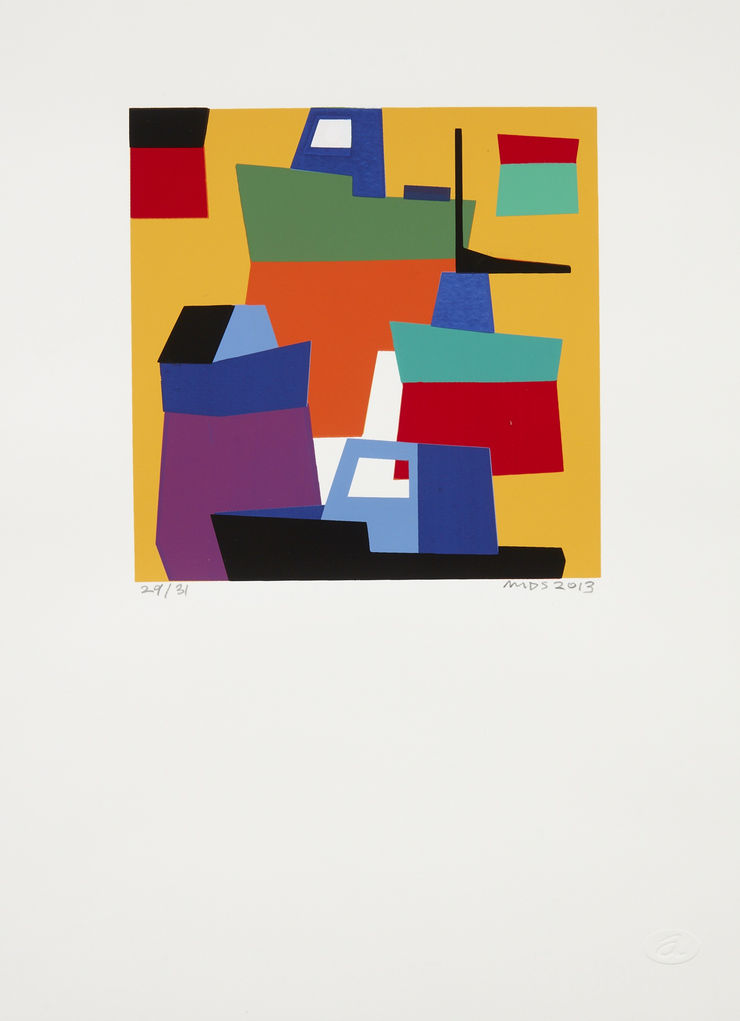 Michael Smither, Red Dinghy Again, 2013