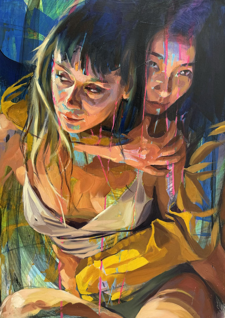 Naila Hazell, Pink Scar, 2024