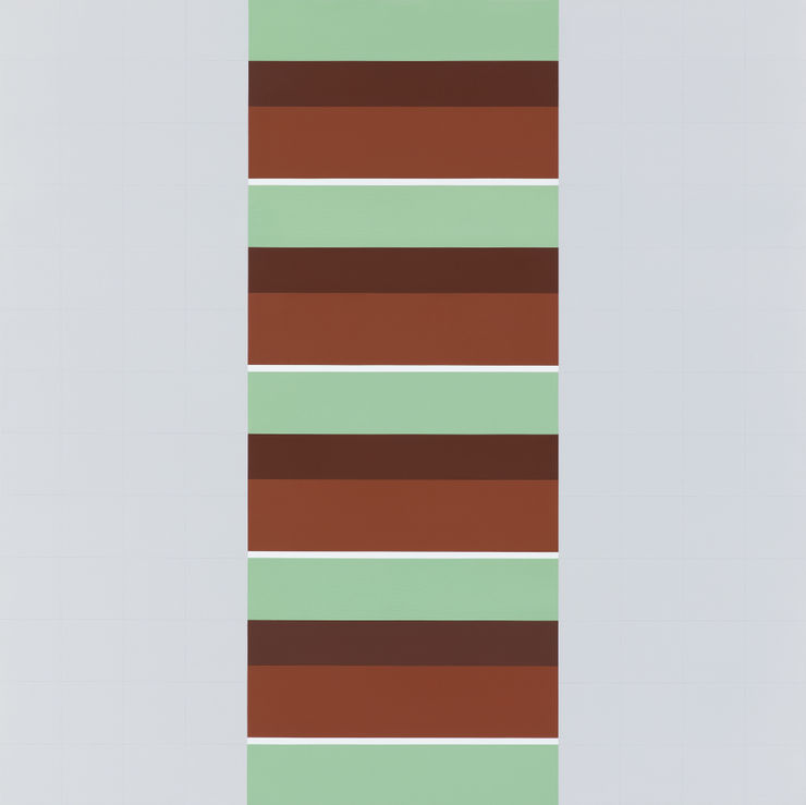 Untitled Ink Acrylic And Pigment On Linen 112 1 X 112 1 Cm 2026