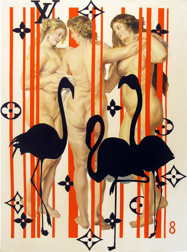 Asli Özok, Three Graces (Rubens), 2014