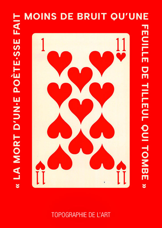 Sylvie Bonnot / La mort d’un·e poète·sse fait moins de bruit qu’une feuille de tilleul qui tombe