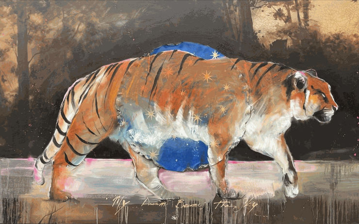 Carl White, Where Tiger Sleeps, 2022