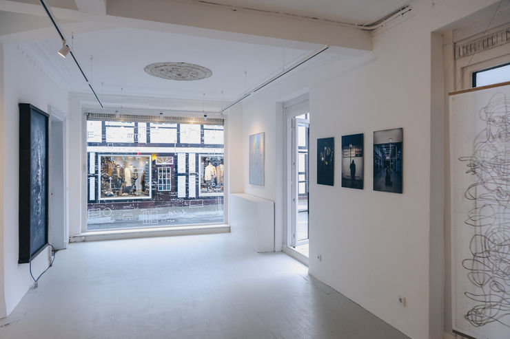 Exhibition view "λ1 — Natur & Technik" | Galerie Watson, Hamburg | Photo: David Reineke