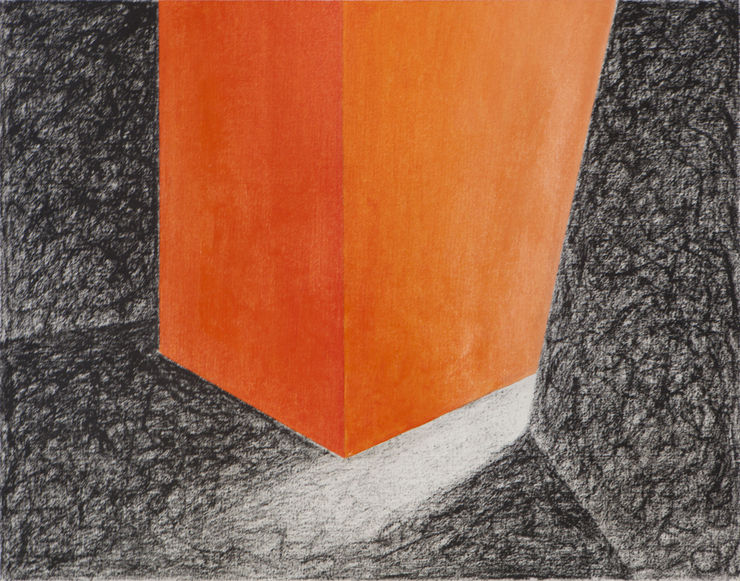 Davide Pizzigoni, AN EMPTY SPACE Orange, 2023