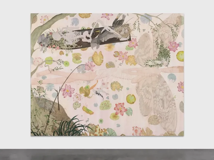 Rising Artist Ding Shilun’s Sweet Paintings Mask Unsettling Truths, artnet