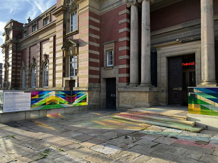 Illuminated From Within Grundy Art Gallery Forecourt Commission