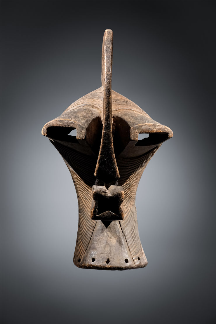Masque Kifwebe Songye R&eacute;publique D&eacute;mocratique du Congo 50 cm Provenance: Collection allemande.