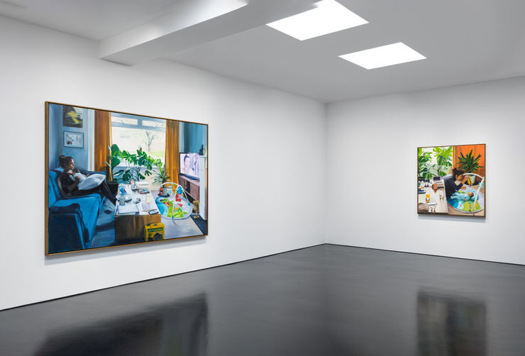 Installation View Caroline Walker Lisa Stephen Friedman Gallery London 29 April 28 May 2022 10