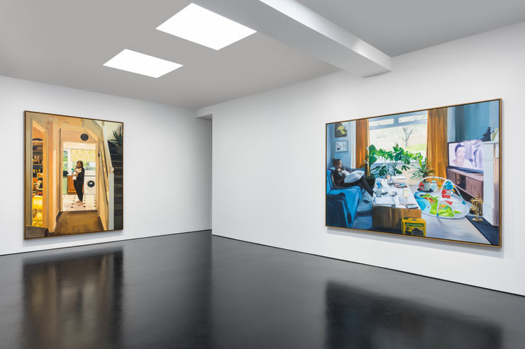 Installation View Caroline Walker Lisa Stephen Friedman Gallery London 29 April 28 May 2022 9