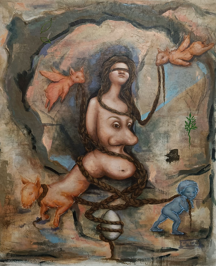 Rebecca Lesley, Whistling in the Dark, 2024