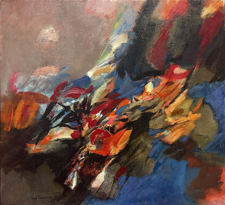 Syd Solomon's "Resurge" is on display at Ringling College of Art and Design