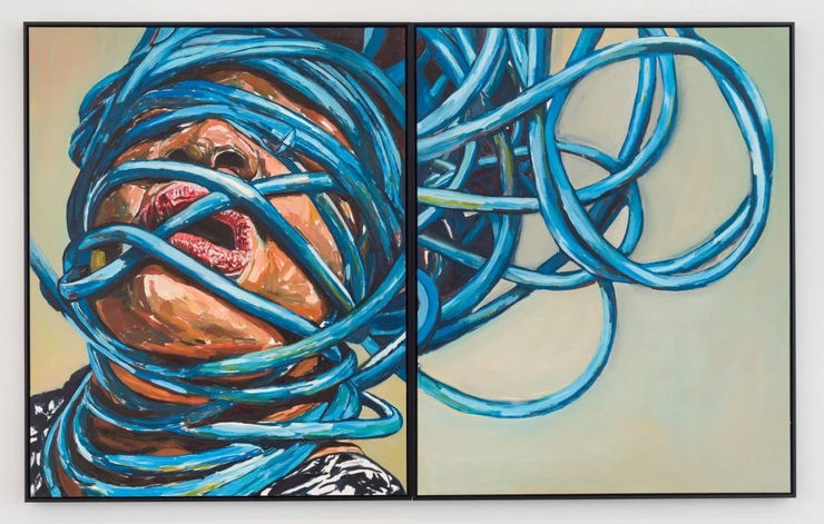 Beverly McIver’s Wrapped and Bound Self-Portraits Probe the Strictures of Identity