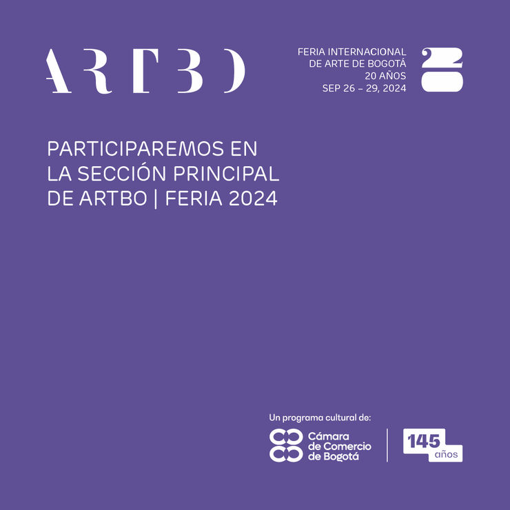 Acompañanos en ARTBO | Feria 2024
