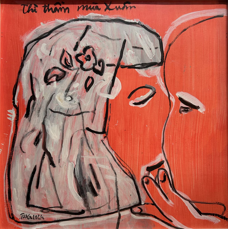 Pham Tuan Phong, Spring's whisper, 2024