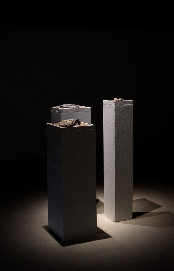 Exhibition Ilmoille haihtuvat polut, Saarijärvi Museum, Finland.