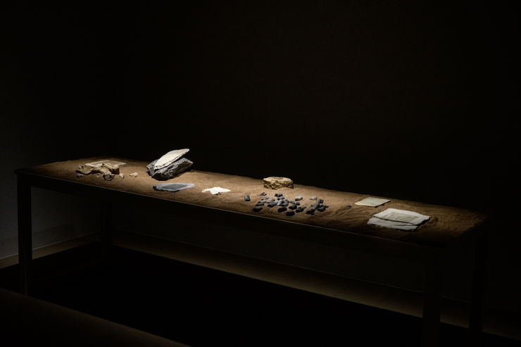 Exhibition Ilmoille haihtuvat polut, Saarijärvi Museum, Finland.