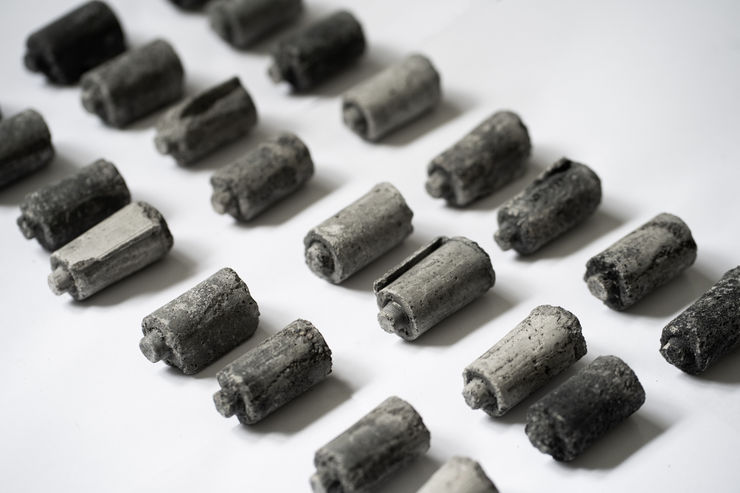 Hanna Råst, "Untitled (35mm film rolls)", 2018-2022. © Hanna Råst / Le Clézio Gallery