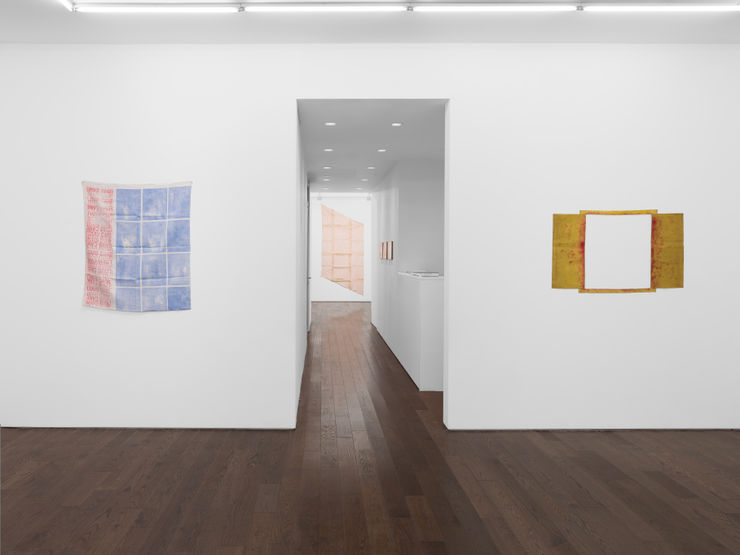 Exhibition View Fold Drape Repeat New York 2025 Inna Svyatsky Courtesy Ceysson Be Ne Tie Re 06