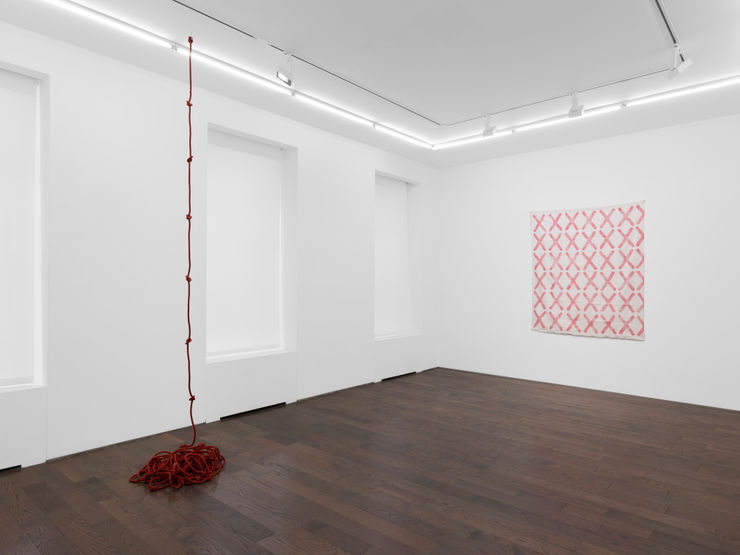 Exhibition View Fold Drape Repeat New York 2025 Inna Svyatsky Courtesy Ceysson Be Ne Tie Re 09