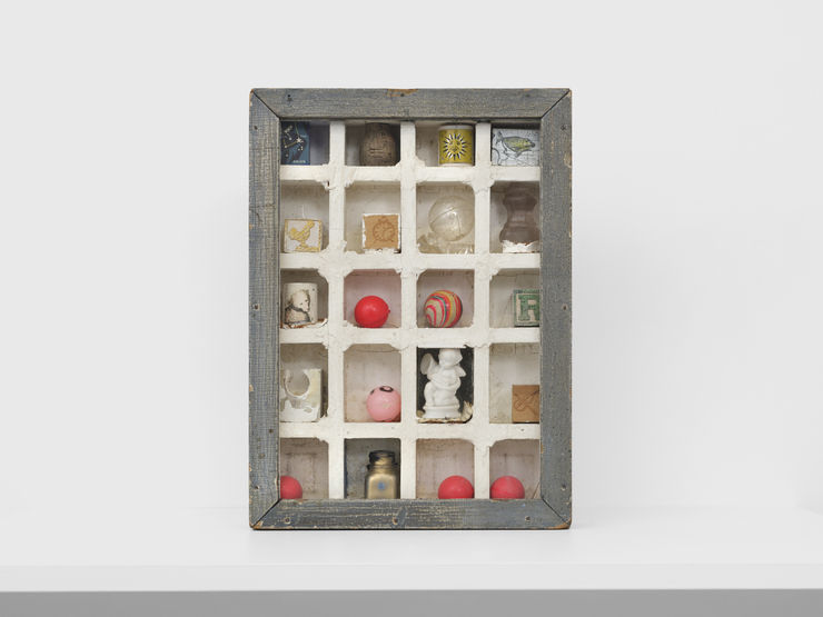 Joseph Cornell Untitled Dovecote 1953 Assemblage 14 9X11 5X2 4In Inna Svyatsky