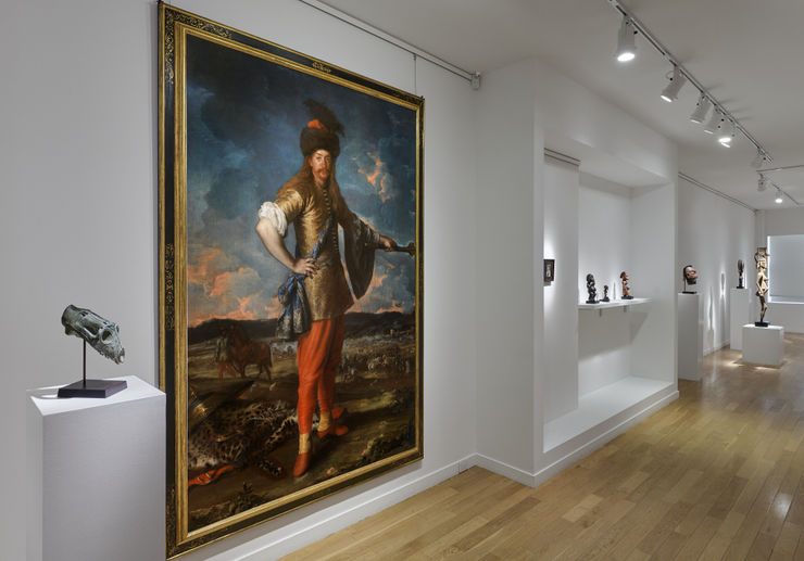 Igbo Scepter, Niccolo Cassana Portrait of John III Sobieski, Bamileke Figure, Songye Figure, Schematic Idol, Teke Seated Figure