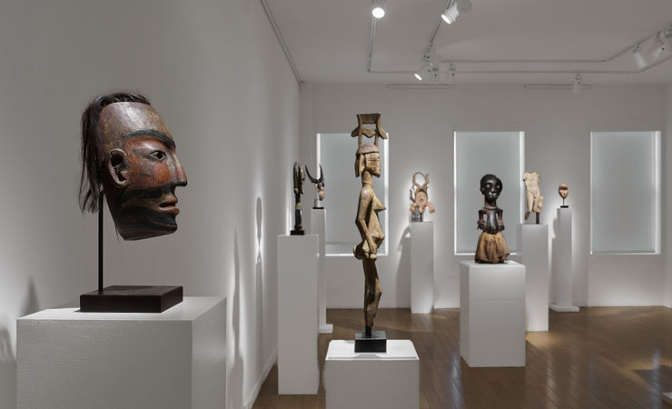 Installation view of Power Figures