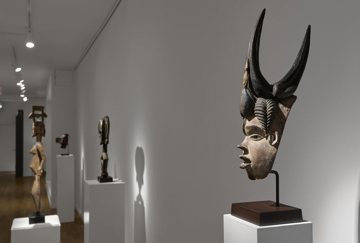 Igbo Mask, Kota Reliquary Figure, Senufo Rhythm Pounder, Nootka Mask