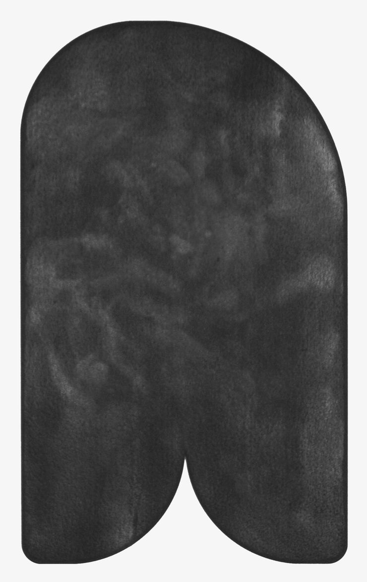 OBJECT NUMBER R011 8 X 5 IN / 20.32 X 12.70 CM BURNISHED BURNISHED INDIA INK ON 1PLY RISING MUSEUM BOARD, 250GSM, 100% COTTON, NEUTRAL PH, ACID FREE & LIGNIN FREE.