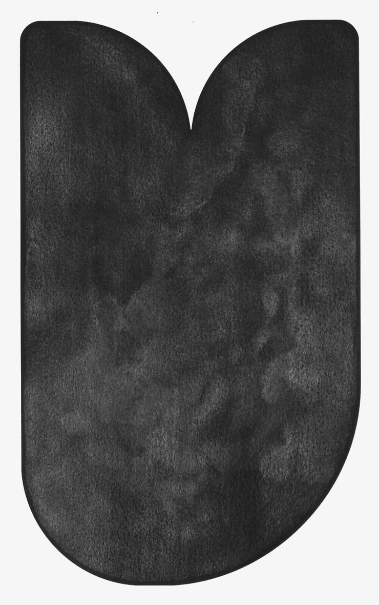 OBJECT NUMBER R011 8 X 5 IN / 20.32 X 12.70 CM BURNISHED BURNISHED INDIA INK ON 1PLY RISING MUSEUM BOARD, 250GSM, 100% COTTON, NEUTRAL PH, ACID FREE & LIGNIN FREE.