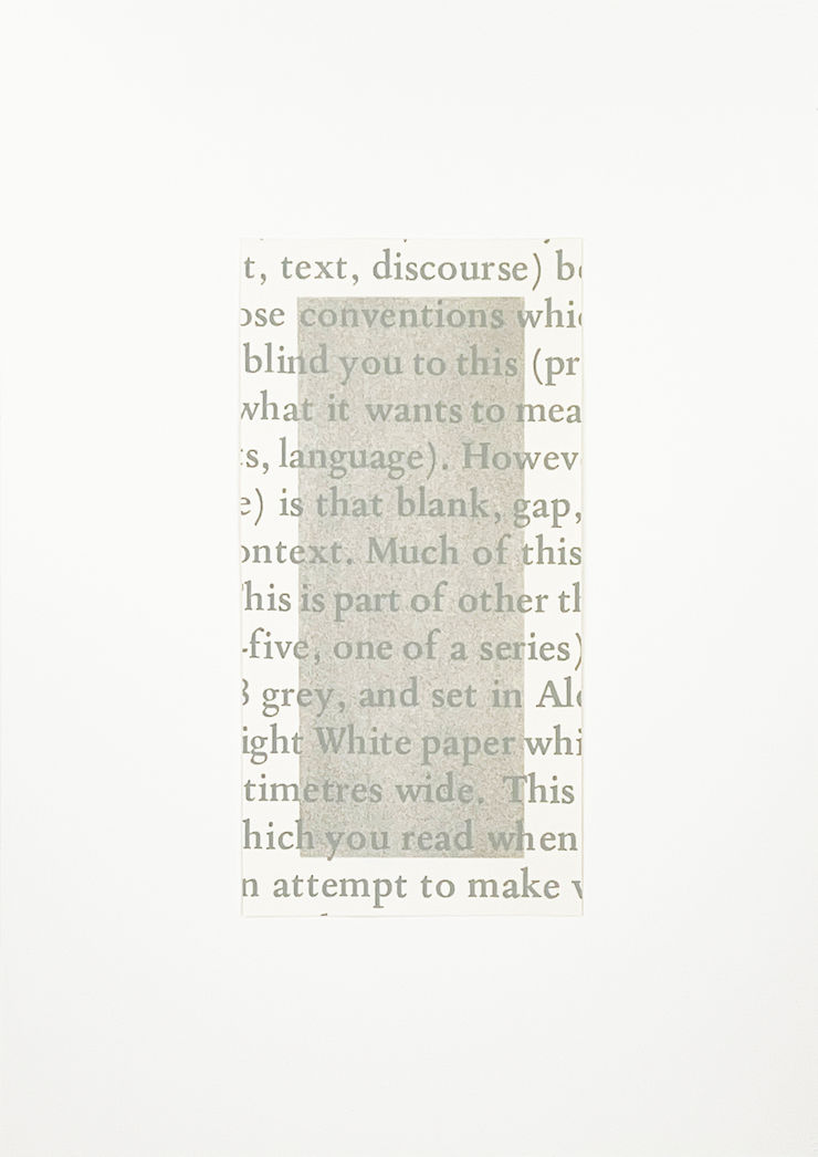 OBJECT NUMBER 2016.087 20.5 X 14.5 IN / 52.89 X 37.41 CM KOSUTH ASH + INDIA INK ON ARCHES 156LB HOT PRESS W/C PAPER