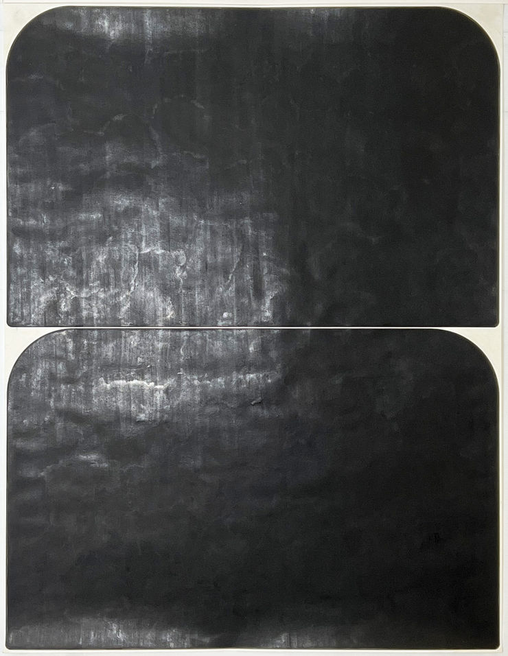 OBJECT NUMBER 2018.072 14 X 10 IN / 36.12 X 25.80 CM INDIA INK ON 1PLY RISING MUSEUM BOARD, 250GSM, 100% COTTON, NEUTRAL PH, ACID FREE & LIGNIN FREE. INDIA INK + ASH + LEWITT + SOIL 002 ON ARCHES 156LB HOT PRESS W/C PAPER. INDIA INK + ASH + LEWITT + SOIL 002 ON ARCHES 300LB HOT PRESS W/C PAPER. INDIA INK + ASH + LEWITT + SOIL 002 ON ARCHES 140LB HOT PRESS W/C PAPER.