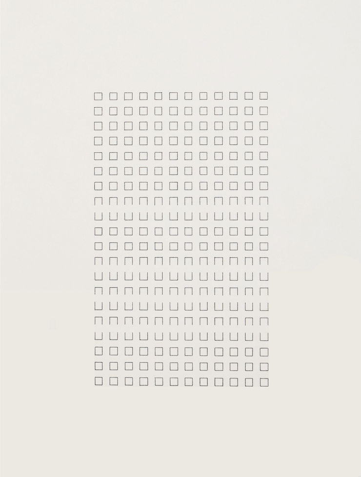 OBJECT NUMBER 2018.072 16 X 12 IN / 41.28 X 30.96 CM KOSUTH ASH + INDIA INK ON ARCHES 140LB HOT PRESS W/C PAPER