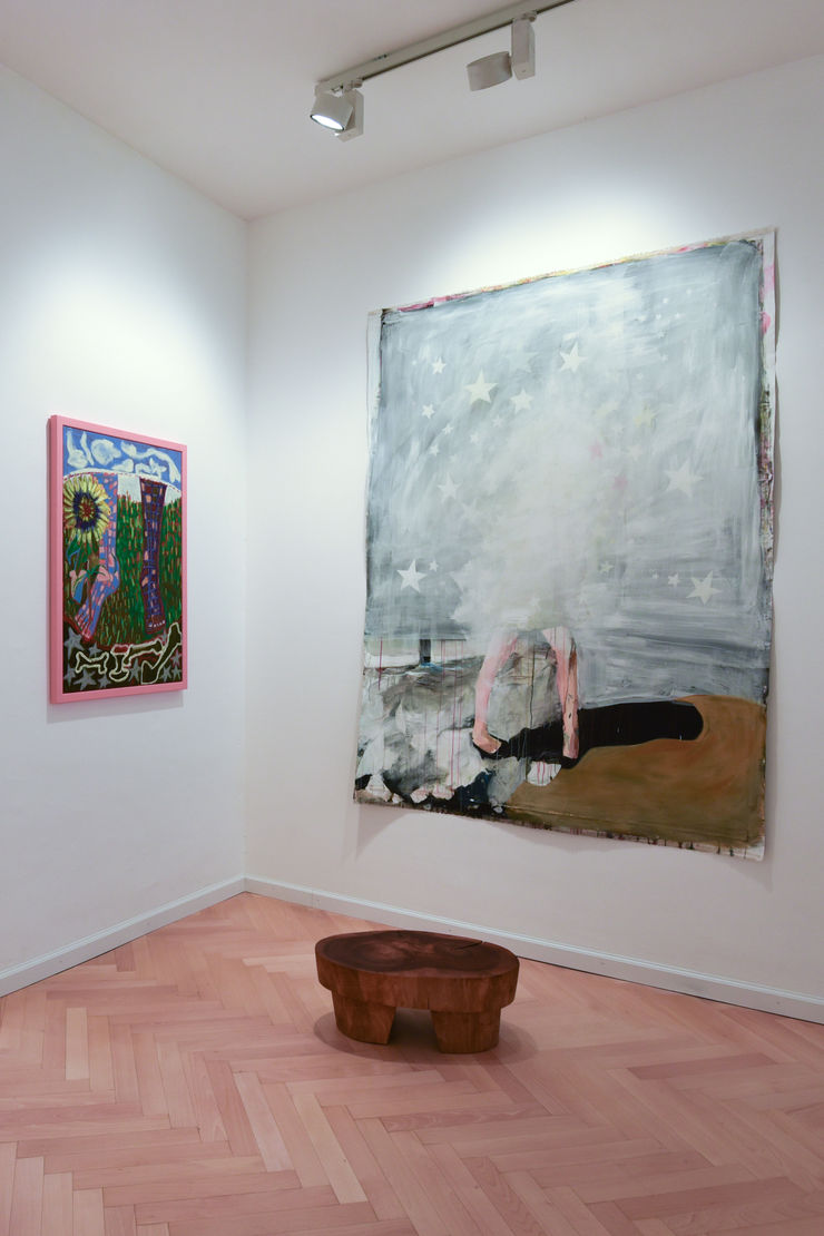 Installation view, Ann Tracy, Nicole Henning, Renê Odermatt