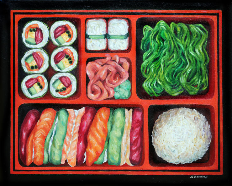 JJ Galloway, Sushi Bento Box