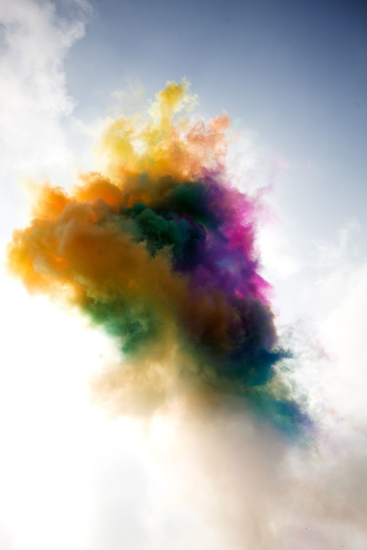 冯立，彩色的云，艺术微喷，纯棉硫化钡315g，80 × 53 cm，2010，Ed.8+2AP Feng Li , Colorful Clouds, Giclee Print, FibaPrint Warm Cotton Gloss 315g, 80 × 53 cm, 2010, Ed.8+2AP