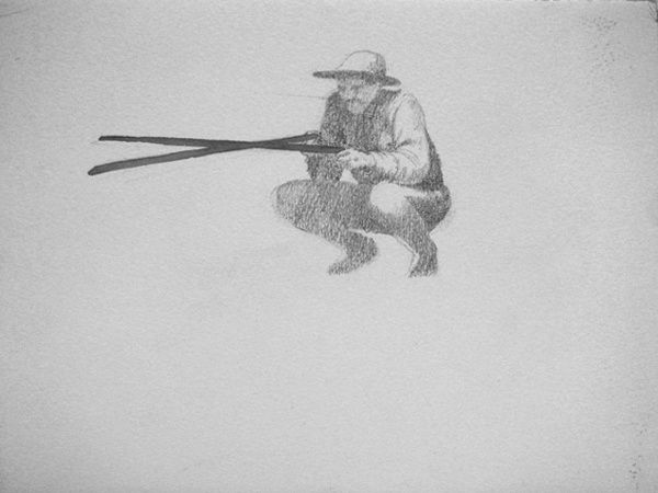 Zhai Liang No Title No 1 Watercolor On Paper 19X24Cm 2011