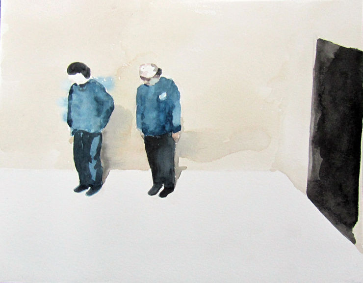 Zhai Liang No Title No 3 Watercolor On Paper 19X24Cm 2011