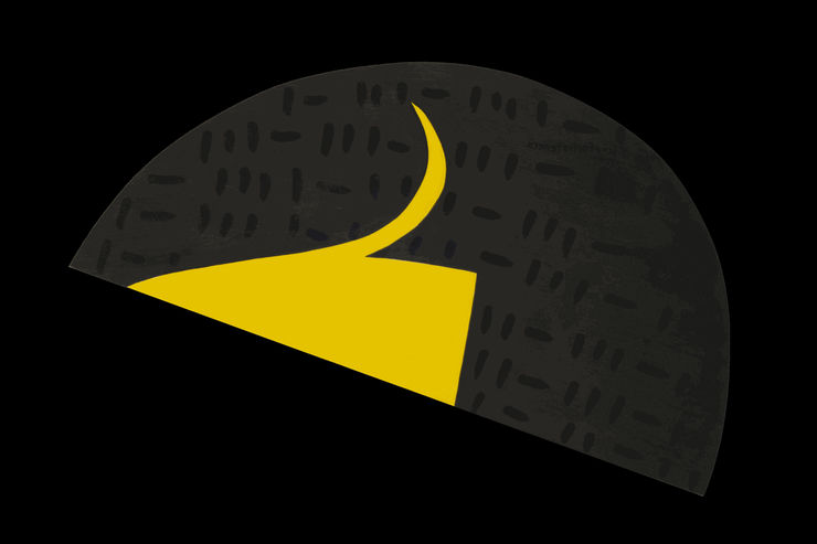 Edreys Wajed, Memory Lane - Half Moon, 2022