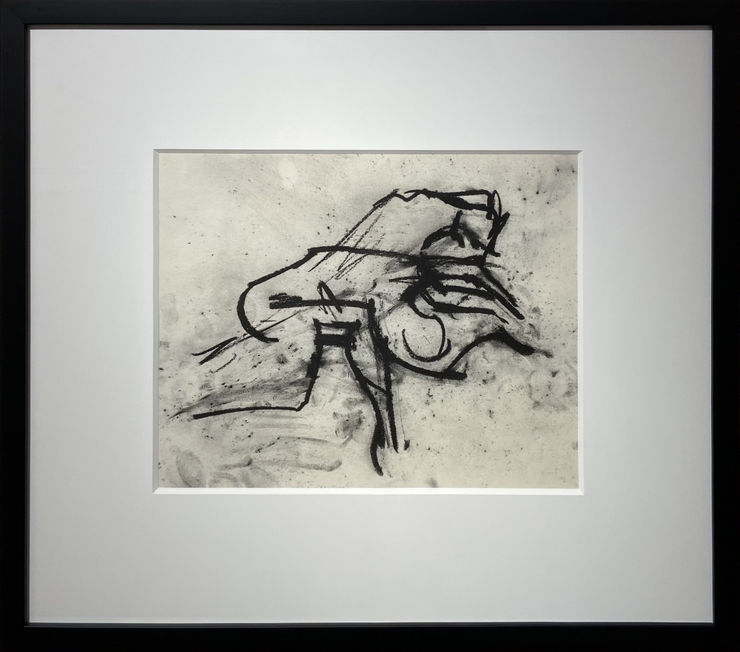 Mercedes Matter, Untitled (Figure Study) 19, c. 1966-68