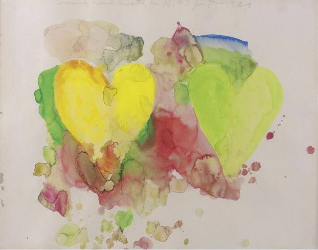 Jim Dine, Coming Home Hearts, 1961