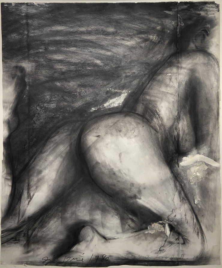 Jim Dine, Nude Figure, 1980