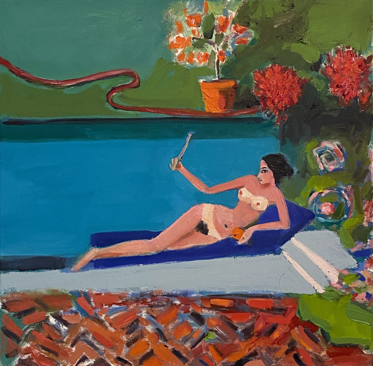 Maureen Dougherty, Pool Girl, 2022