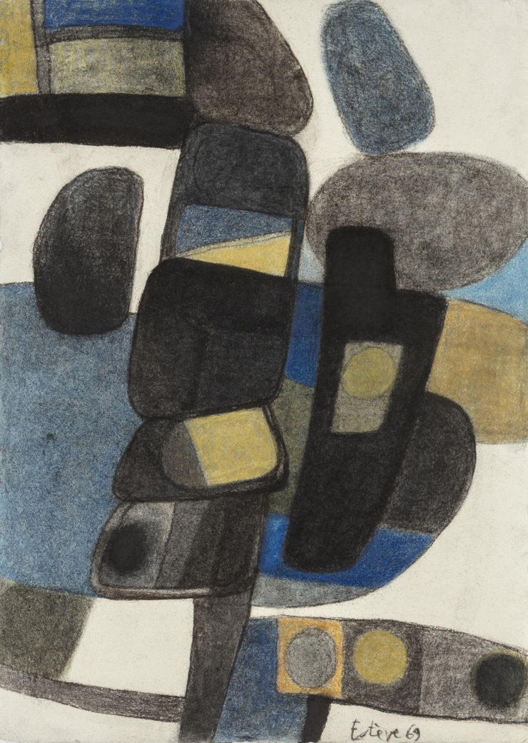 Maurice Estève, Baku, 1969