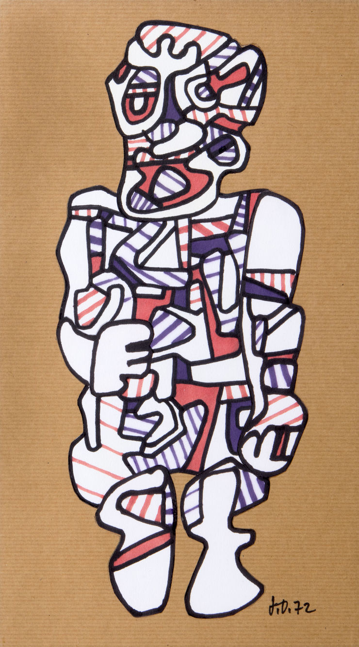 Jean Dubuffet, Personnage, 1972
