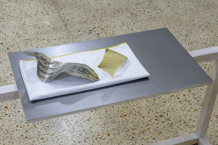 James Fuller, Signs of civil protection unrolled (Bob) & (Rodolfo), 2020