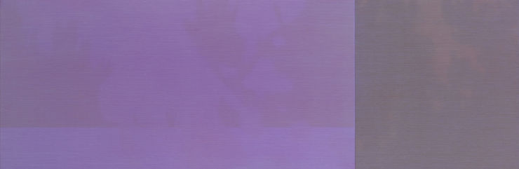 violet oil painting screen foliage